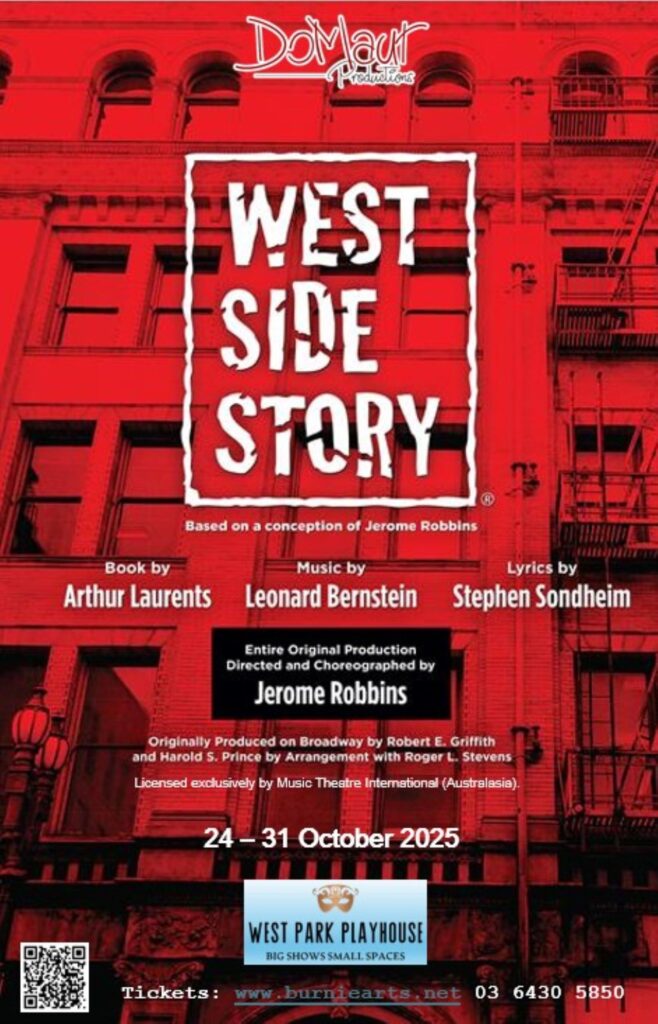 West Side Story the musical poster